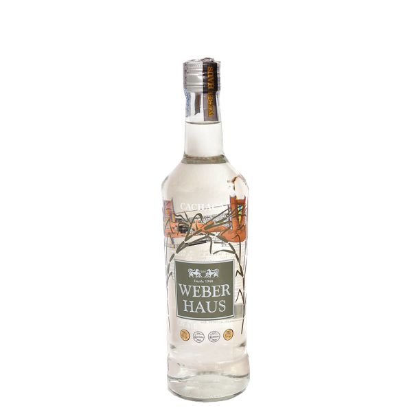 Cachaça Weber Haus Prata 670ml.