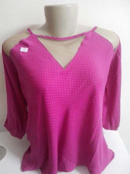Blusa Pink com tule