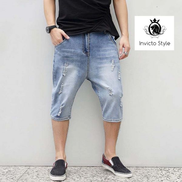 Bermuda Jeans Casual Masculina