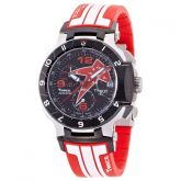 Relógio Tissot T-Race Nicky Hayden pulseira de borracha