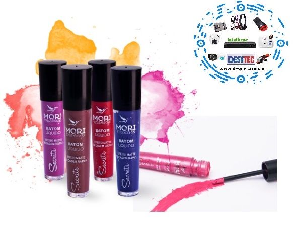 Batom Líquido Mori Makeup KIT 10