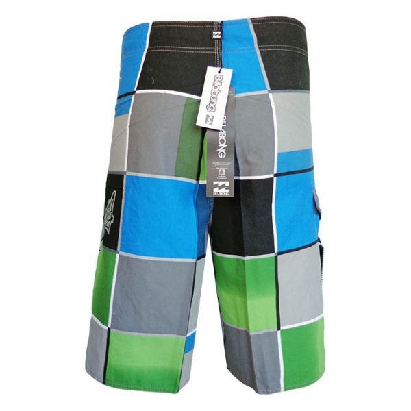 Bermuda Billabong  Cinza azul e verde