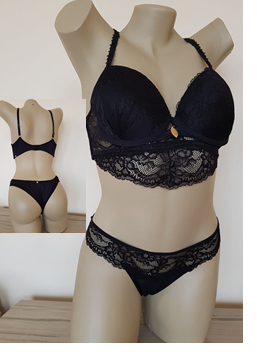 Conjunto sensual - Doce Paixão / Preto.