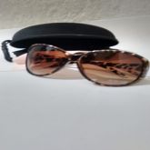 Óculos De Sol Elegante Feminino Uv 400 Leopardo Marrom