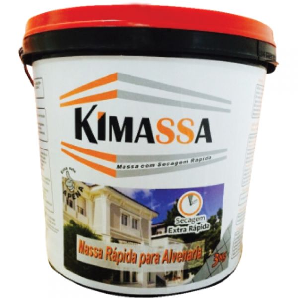 Massa com secagem rápida para alvenaria - 3Kg