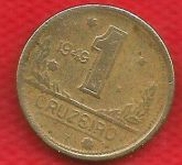 BX230 - 1 Cruzeiro 1949 - 7.889.000 -