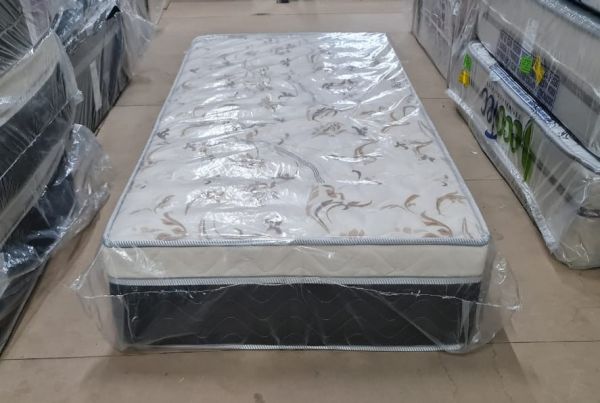 Colchao Solteiro Livinia Molas Ensacadas 88x188x30 Orthoside Colchoes