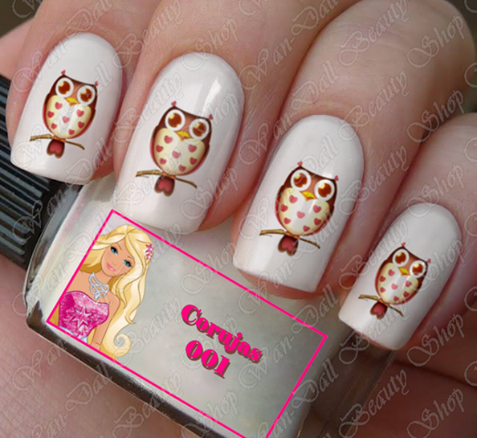 Cod. 11 - Adesivo corujas