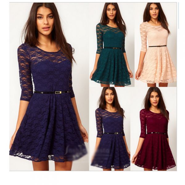 Vestido Feminino Renda VAF0067