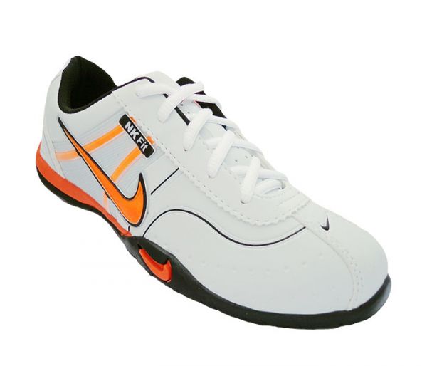 Tênis Nike Fit Branco e Laranja