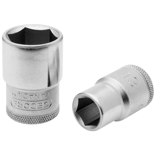 Soquete sextavado com encaixe de 1/2" 27mm - GEDORE