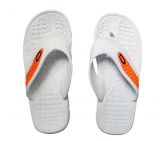 Chinelo Oakley Branco e Laranja 59