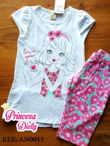 Conjunto Angerô tam 6 e tam 8