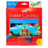 ECOLÁPIS DE COR C/24 + APONTADOR - FABER CASTEL