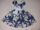 Vestido Floral Azul