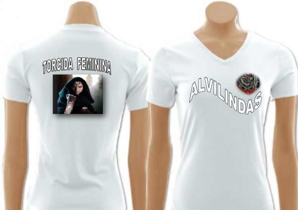 Camisa Corinthians Torcida Feminina Alvilindas
