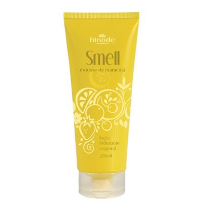 Smell Loção Hidratante Desodorante Corporal Mousse de Maracujá 200ml