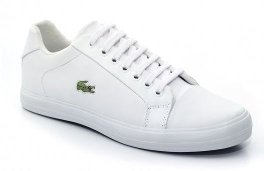 SAPATENIS LACOSTE MASCULINO BRANCO - LSM-963