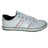 Sapatênis Lacoste Branco e Vermelho Modelo: 10621