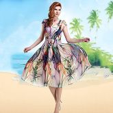 Moda Luxo: Vestido Verão, de Ótima Qualidade. Frete Grátis.