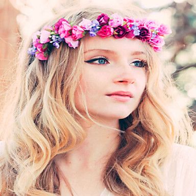 Bandanas/Tiaras ( Tecido ) - Casamento/Diário/Casual #03102174