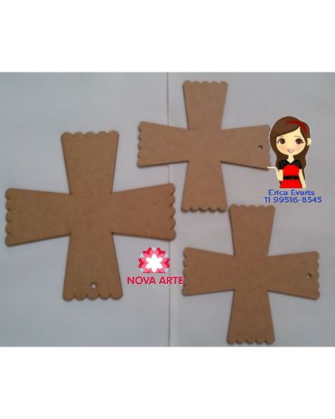 Kit Cachepo Retangular (cruz)