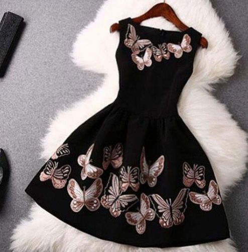 Vestido borboleta