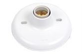 PLAFONIER BRANCO SOQUETE PORCELANA 100W ILUMI
