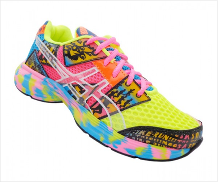 Tênis Asics - Tênis Feminino Asics Gel Noosa Tri 8 Azul, Rosa e Verde