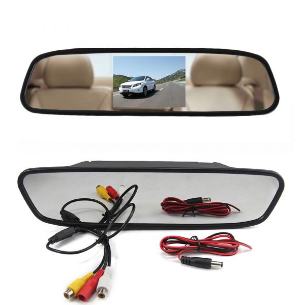 Retrovisor central c/tela escrava