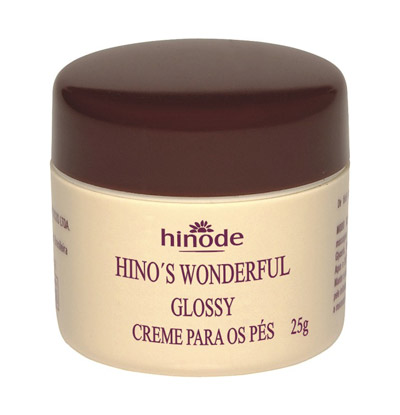 HINO´S WONDERFUL GLOSSY CREME P/ PÉS 25g - HINODE