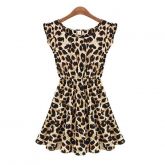 Leopard acima do joelho sem mangas541016S06