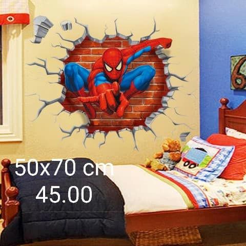 adesivo homem aranha