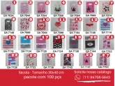 Sacola P/ presente 6- 30x40 PT C/ 100 pçs