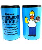 porta Latão 473 ml (Homer Azul)