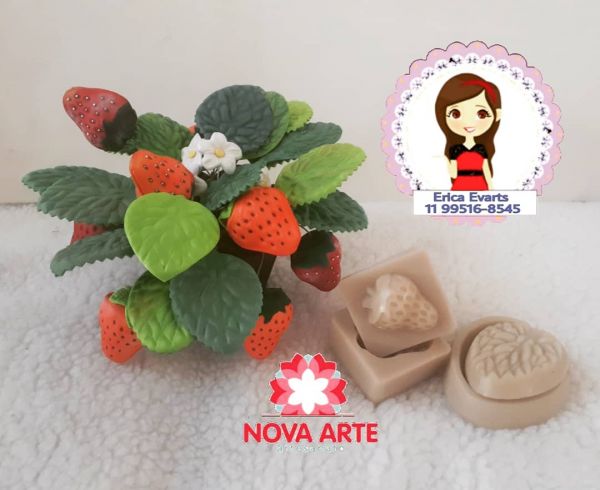 Morango e folha P