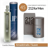 Perfume Masculino 50ml - UP! 45 - 212 Men