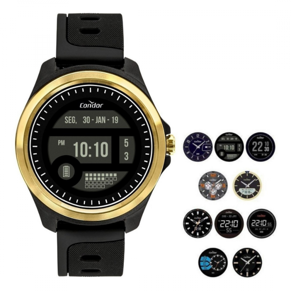 RELÓGIO CONDOR MASCULINO DIGITAL+ DOURADO COKW05CAA/8D