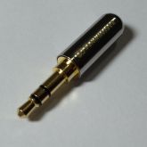 Plug P2 Prata Sennheiser Conector Estéreo Fone De Ouvido