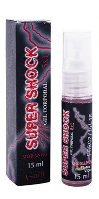 Super Shock Excitante Elétrico Unissex 15ml Garji