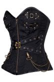 Corset Overbust Fivela Aço - RF30