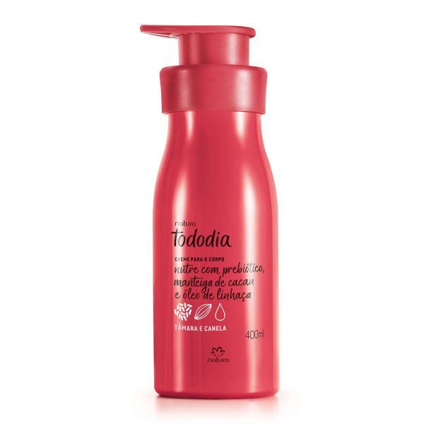 Tododia Tâmara e Canela creme nutritivo corporal - 400ml