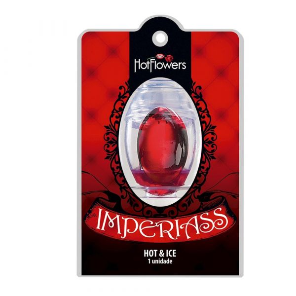 BOLINHA FUNCIONAL IMPERIASS HOT E ICE 04GR VERMELHA HOT FLOWERS