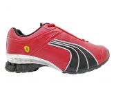 Tênis Puma Ferrari Cell Deka Vermelho com Preto