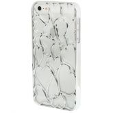 CASE CORAÇÕES CROMADA EXCLUSIVA ONESTOK PARA IPHONE 5 E 5S