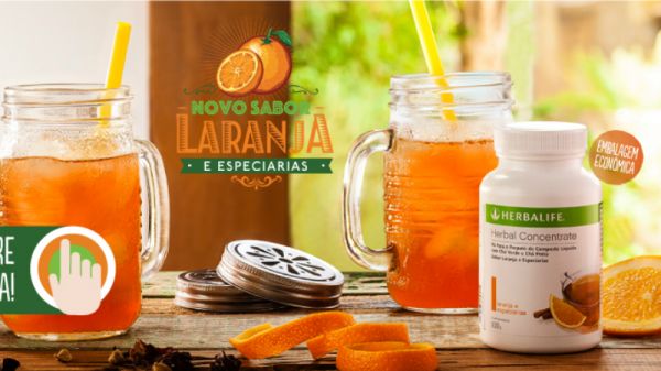Pó Para Preparo de bebida ( Sabor Laranja )