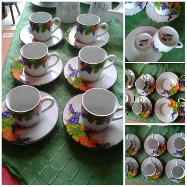 Conjunto café porcelana