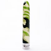 Vibrador Personal 17,5 X 2,5cm Camuflagem Amarela Sensual Lo