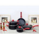 Conjunto Panelas Aroma 5 Pecas Metalurgica Mor