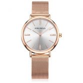 Relógio de Luxo Feminino Mini Focus Ouro Rosê